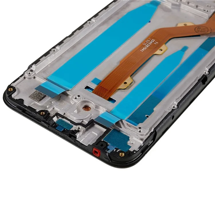 Para Infinix Smart 4 4G X653 Pantalla LCD y conjunto de digitalizador de Grado C + Pieza de repuesto de marco (sin logo)