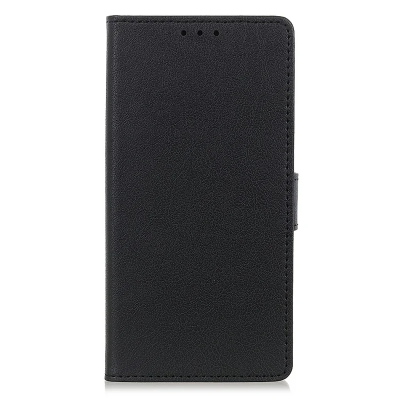 For Google Pixel 11a Case PU Leather Stand Wallet Phone Cover - Black