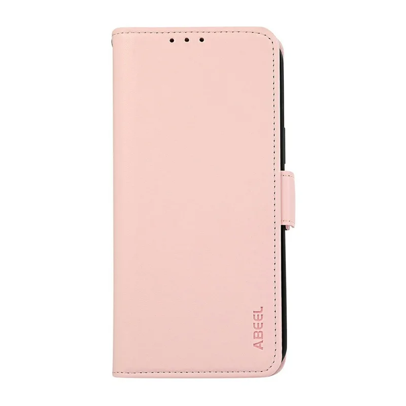 ABEEL For Google Pixel 11a Case Leather Phone Cover with RFID Blocking Wallet - Pink