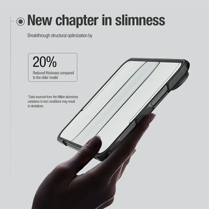 NILLKIN Super Frosted Shield Fold For iPhone Duo Magnetic Case PC Matte Phone Cover - Black