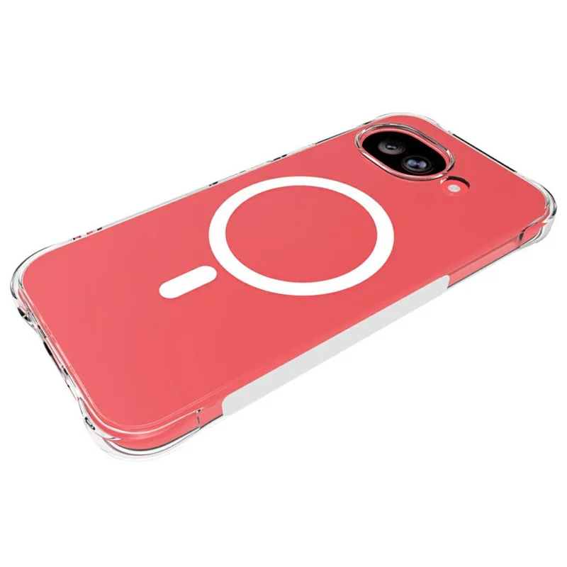 Compra al por mayor para funda magnética Google Pixel 11a, carcasa trasera transparente de TPU anti-caída