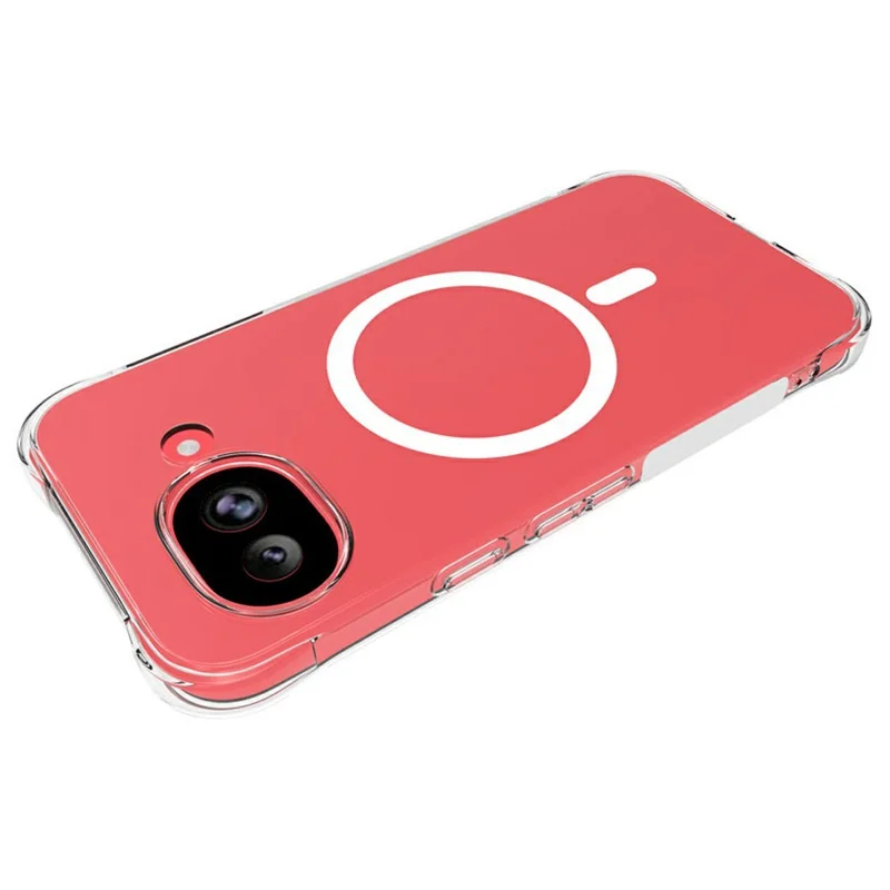 Compra al por mayor para funda magnética Google Pixel 11a, carcasa trasera transparente de TPU anti-caída