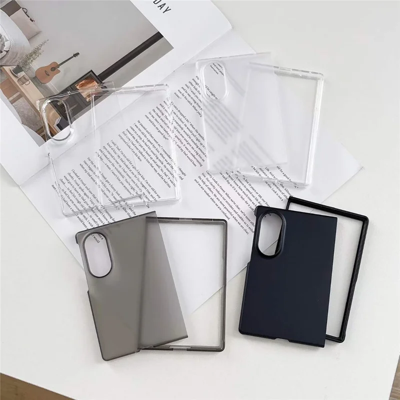 Чехол для Samsung Galaxy Z Fold8, ударопрочный, защитный, из поликарбоната, складной, черный