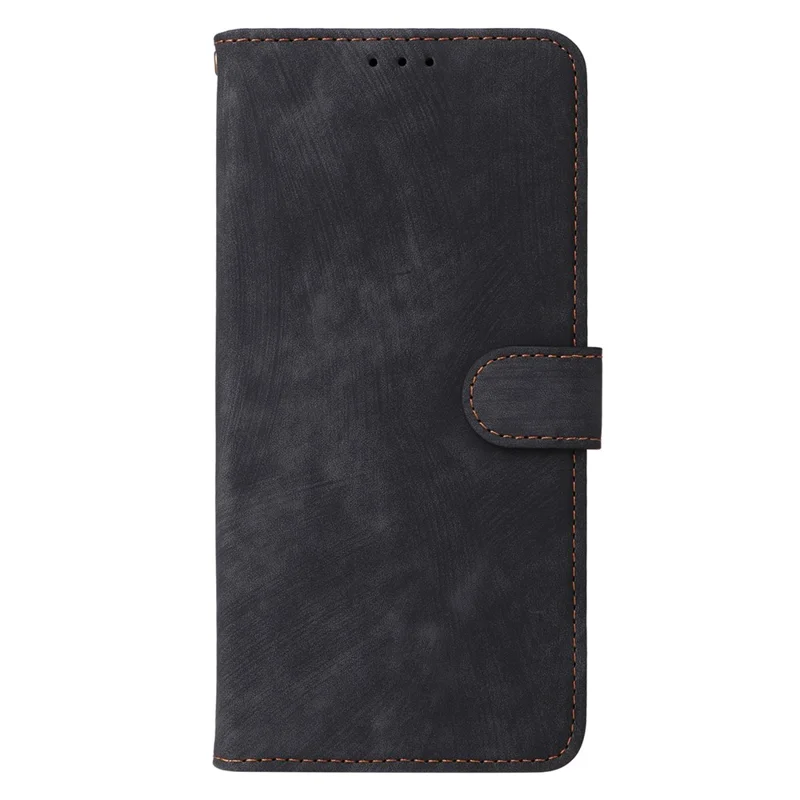 For ZTE nubia Air Pro 5G Wallet Case RFID Blocking PU Leather Phone Cover Stand with Strap - Black
