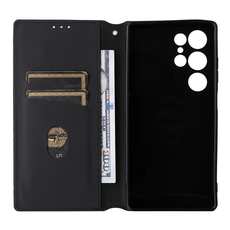 For Oukitel C66 Case Wallet Rhombus Imprinted PU Leather Phone Cover - Silver