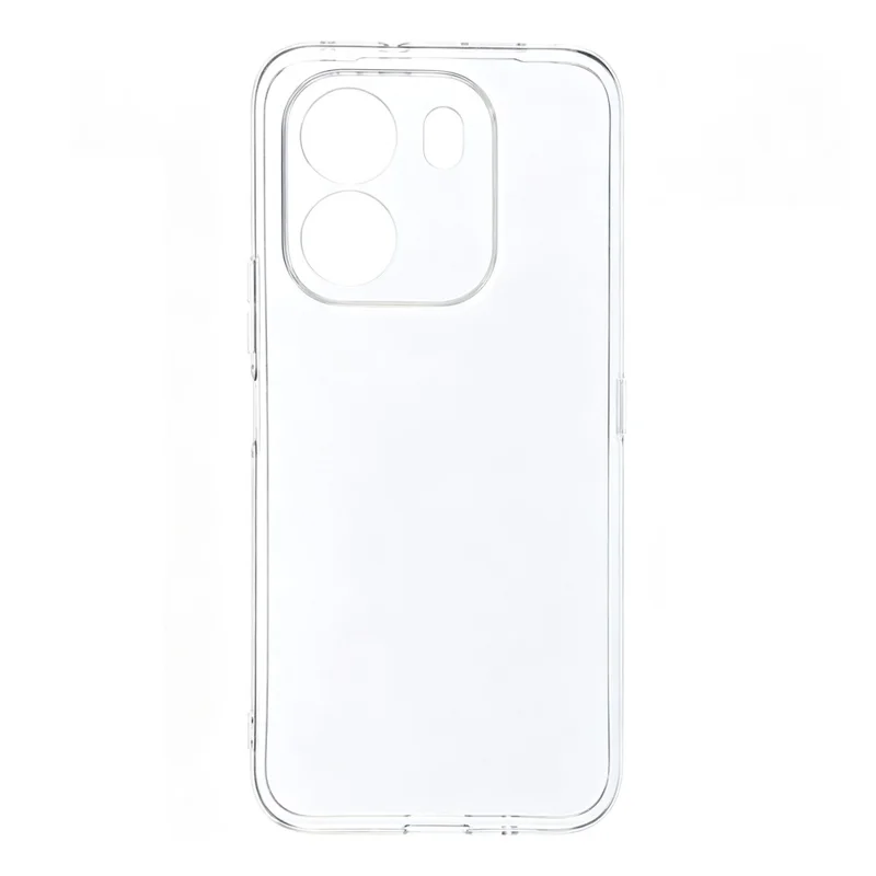 Funda transparente clara ultrafina flexible de TPU para detrás de Honor X7e 4G 4G - Transparente