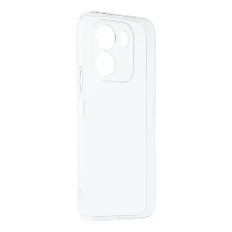 Funda transparente clara ultrafina flexible de TPU para detrás de Honor X7e 4G 4G - Transparente