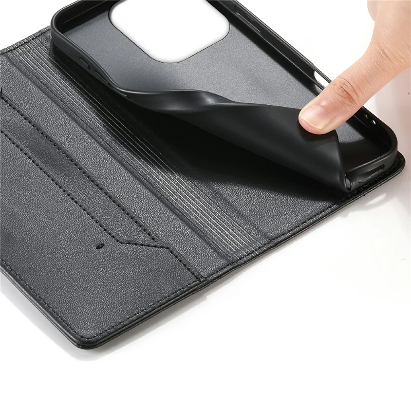 For vivo V80 Lite 5G Wallet Stand Case Line Splicing TPU PU Leather Phone Cover - Black