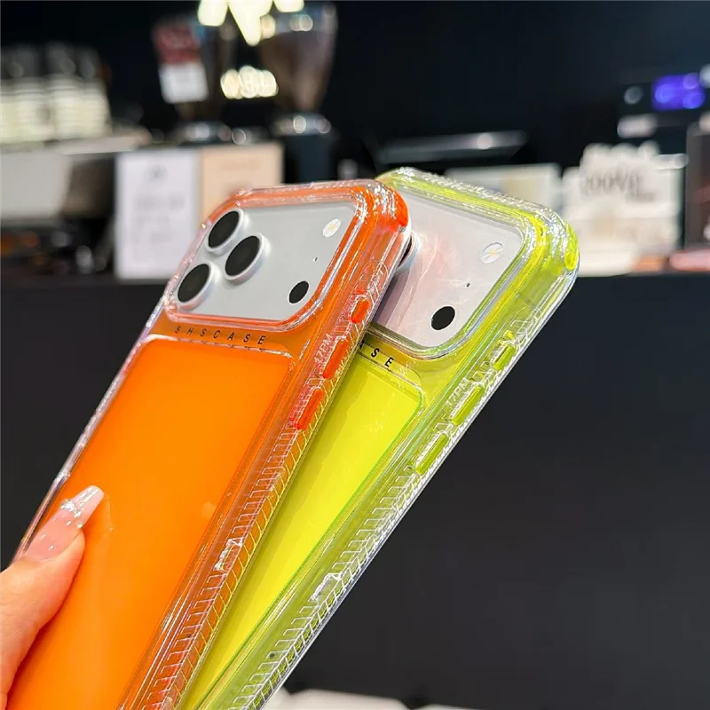 Für iPhone 18 Pro / 17 Pro Clear Case PC + TPU stoßfester Handyhülle - Transparent