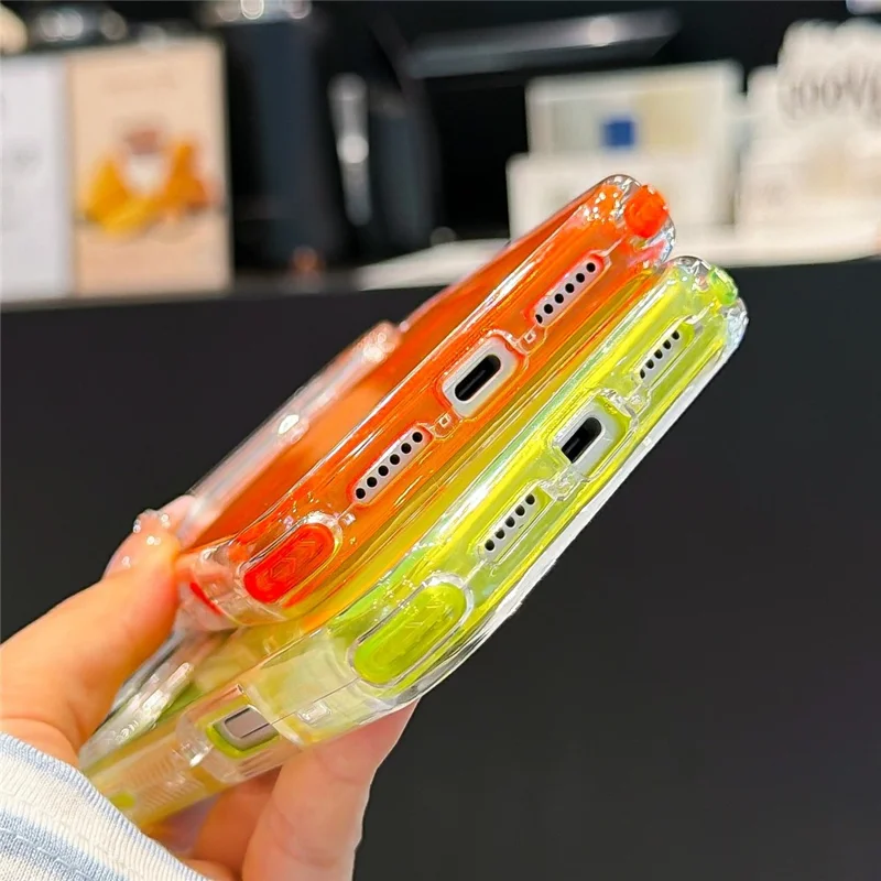 Für iPhone 18 Pro / 17 Pro Clear Case PC + TPU stoßfester Handyhülle - Transparent