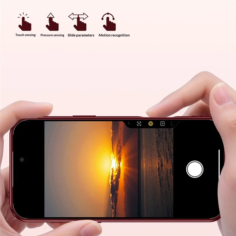 Cover per iPhone 18 Pro Max con Telaio Galvanizzato Cover Trasparente in TPU Compatibile con MagSafe - Rosso Ciliegia