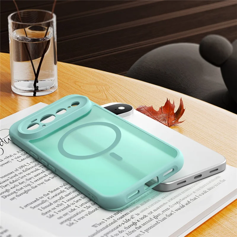 Bulk Purchasing for Google Pixel 11 Pro XL Magnetic Case Anti Drop Matte PC + TPU Phone Cover - Light Green