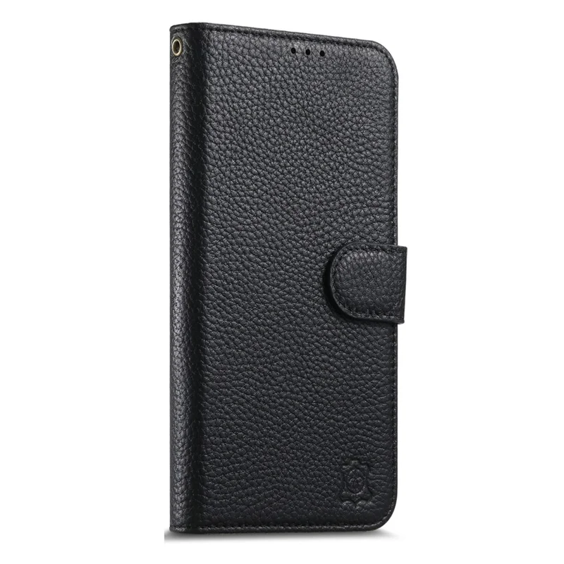 Til Google Pixel 11 Pro XL Etui med RFID-blokerende Wallet og Split-læder Telefonbeskyttelse - Sort