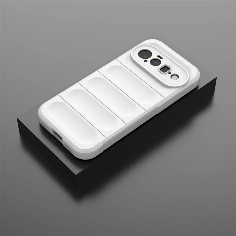 For Google Pixel 11 telefonbeskyttelse mod stød Blød TPU Robust bagside - Hvid