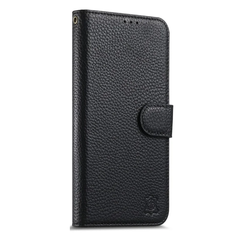 Fodral för Nothing Phone (4b) med RFID-skydd, plånbok, splittrutig läderfodral - Svart