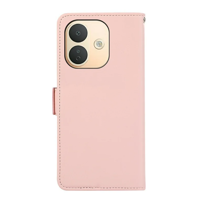 ABEEL For Xiaomi Redmi Note 17 Pro 5G Case Leather Phone Cover with RFID Blocking Wallet - Pink