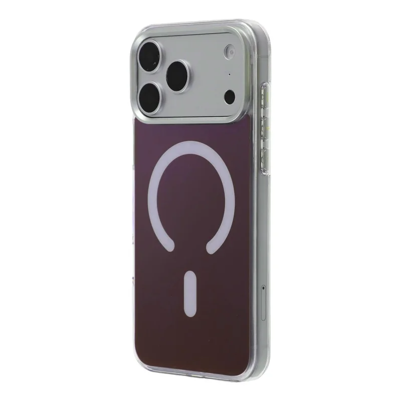 X-LEVEL For iPhone 18 Pro Max / 17 Pro Max Magnetic Case Compatible with MagSafe PC + Glass Phone Cover - Cherry Red