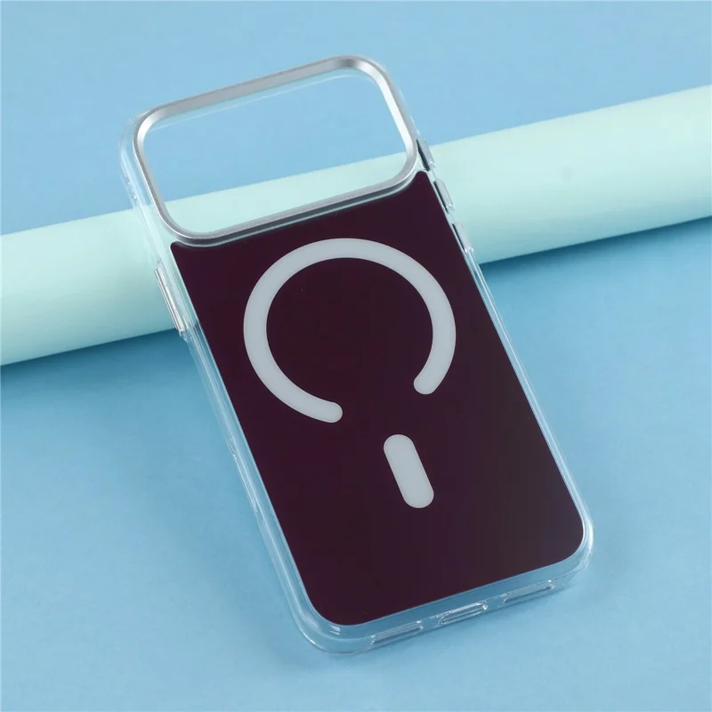 X-LEVEL For iPhone 18 Pro Max / 17 Pro Max Magnetic Case Compatible with MagSafe PC + Glass Phone Cover - Cherry Red