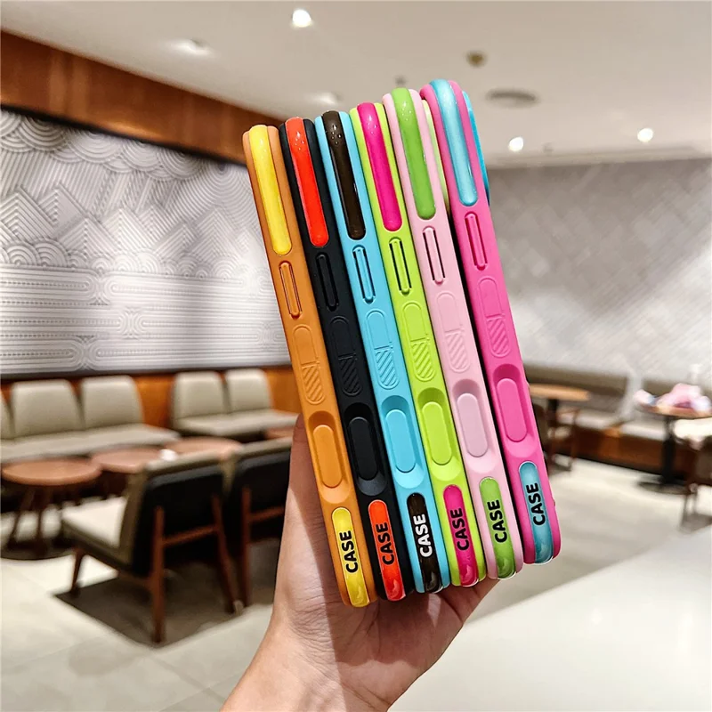 For iPhone 16 Pro Max Magnetic Case Contrast Design 2 in 1 PC + TPU Matte Phone Cover - Orange