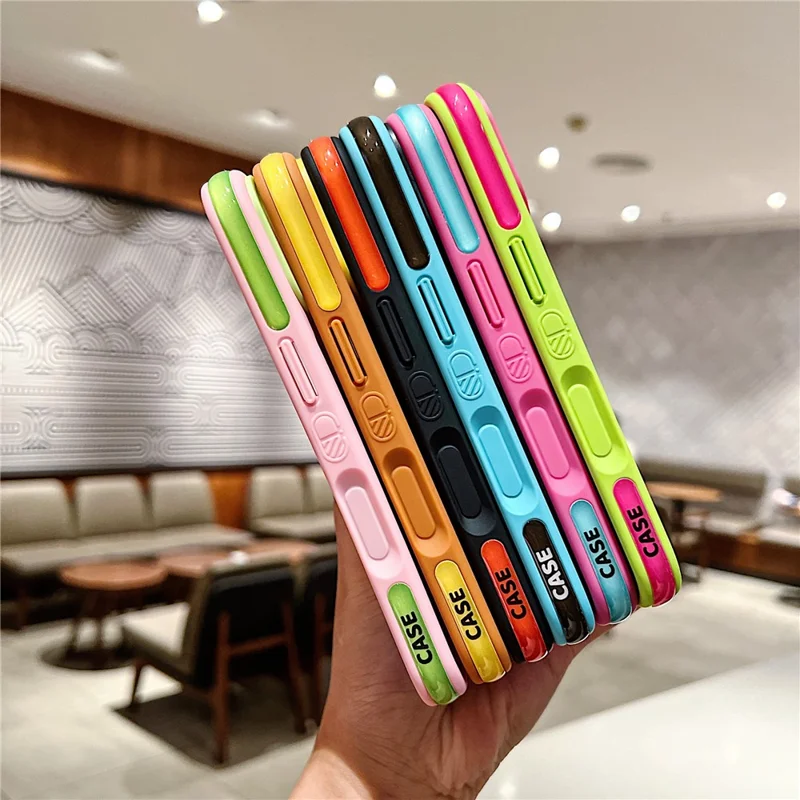 For iPhone 17 Magnetic Case Contrast Design 2 in 1 PC + TPU Matte Phone Cover - Pink