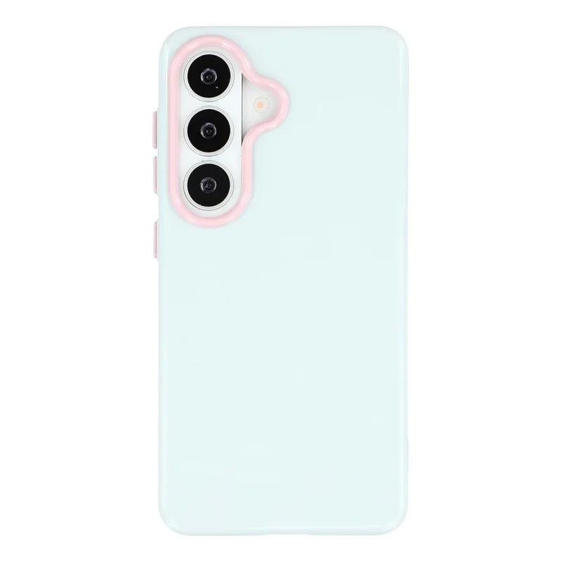 For Samsung Galaxy A26 5G Case Shockproof TPU Phone Cover with Detachable Camera Frame - Blue