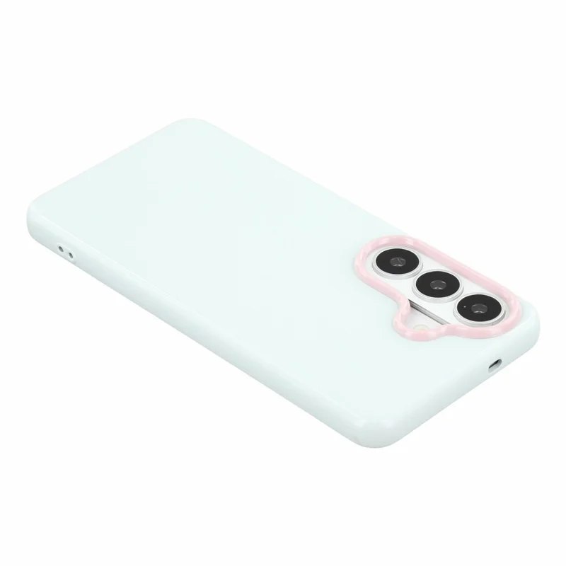 For Samsung Galaxy A26 5G Case Shockproof TPU Phone Cover with Detachable Camera Frame - Blue