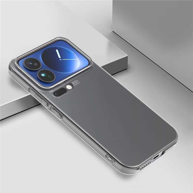 For Xiaomi 18 Pro Case Slim Fit Transparent Soft TPU Phone Cover - Transparent