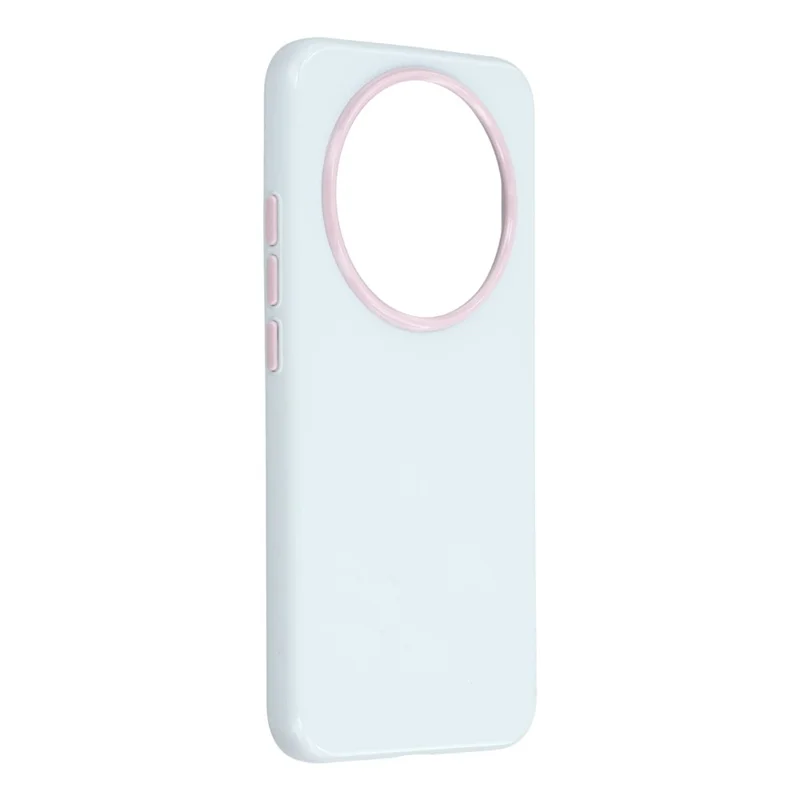 Phone Case for Honor X70 5G / X9d 5G / Magic8 Lite 5G , Shockproof TPU Cover with Detachable Camera Frame - Blue