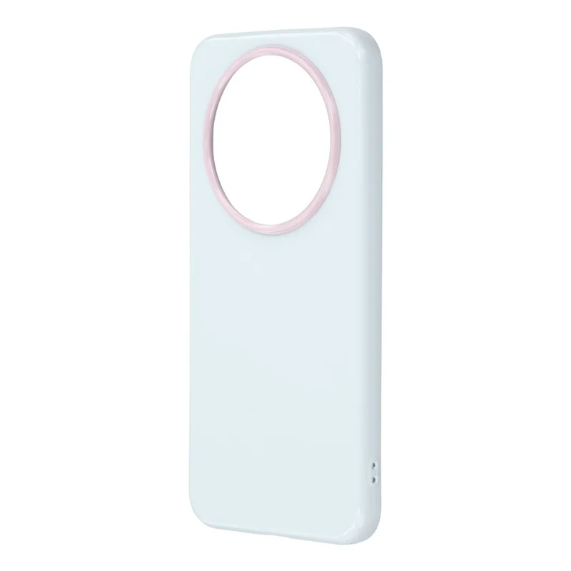 Phone Case for Honor X70 5G / X9d 5G / Magic8 Lite 5G , Shockproof TPU Cover with Detachable Camera Frame - Blue