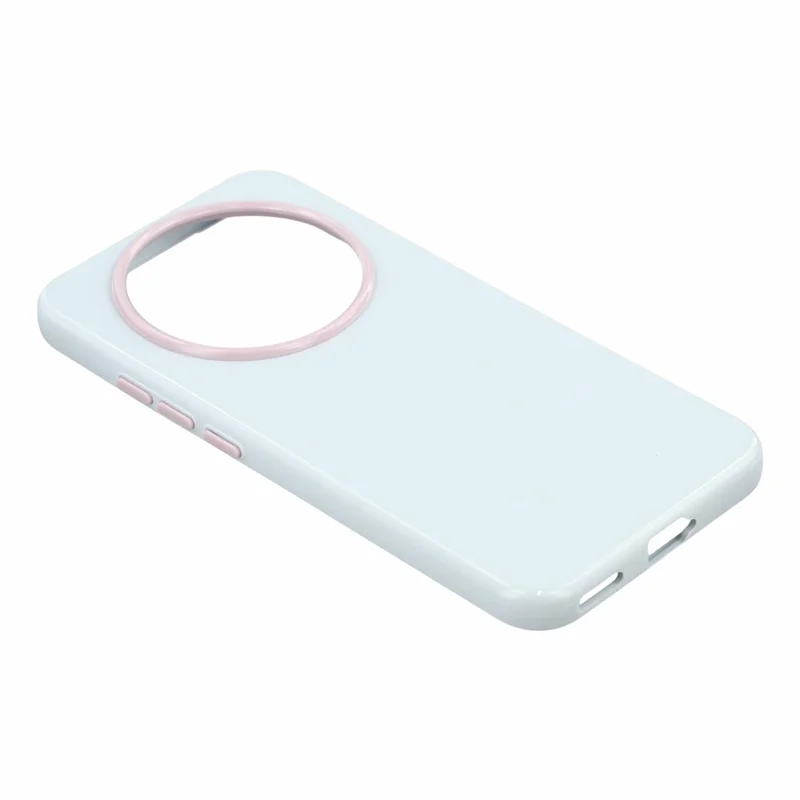 Phone Case for Honor X70 5G / X9d 5G / Magic8 Lite 5G , Shockproof TPU Cover with Detachable Camera Frame - Blue