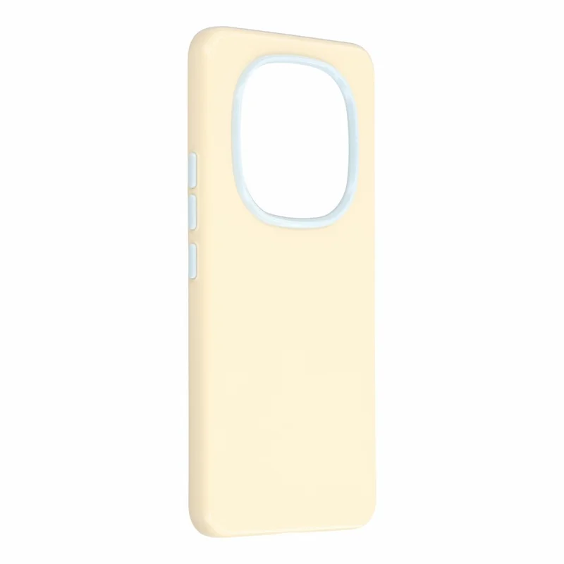 For Xiaomi Redmi Note 15 Pro+ 5G (Global) / Poco M8 Pro 5G Case Shockproof TPU Phone Cover with Detachable Camera Frame - Yellow