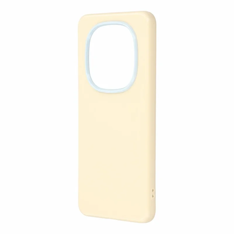 For Xiaomi Redmi Note 15 Pro+ 5G (Global) / Poco M8 Pro 5G Case Shockproof TPU Phone Cover with Detachable Camera Frame - Yellow