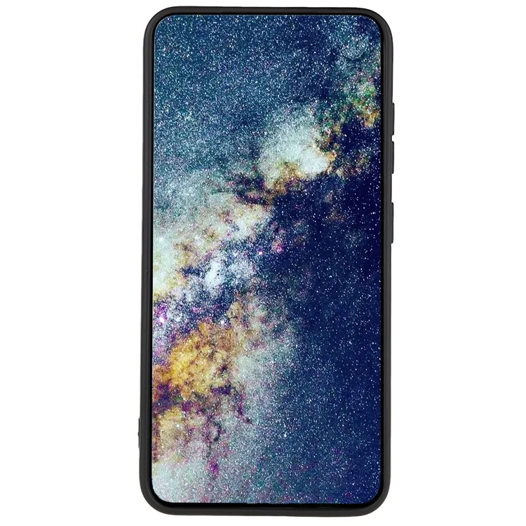 Pour Samsung Galaxy S23 Liquid Silicone Texture Soft TPU Phone Case Arc Edge 2.0mm Thick Drop Protection Back Cover - Noir