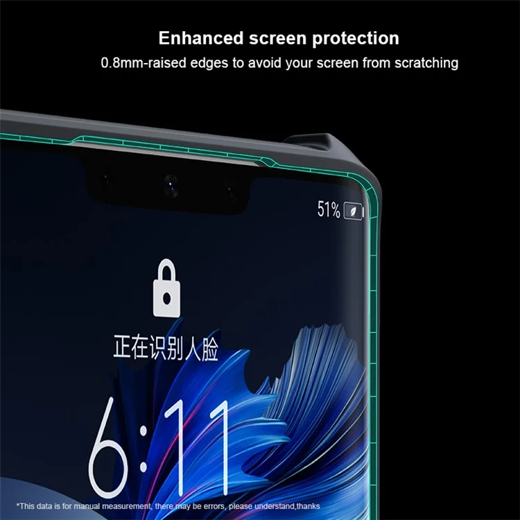 Xundd Pour L'honneur X9 4G Acrylique + Tpu Choeur de Téléphone Anti-wear Protecteur Mobile Couverture Arrière