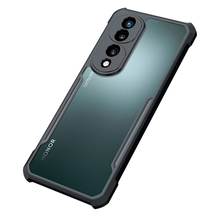 Xundd Für Ehren 70 Pro 5g / 70 Pro + 5G Acryl + Tpu-telefonhülle Schockabsorbing Protective Mobile Zurück - Schwarz