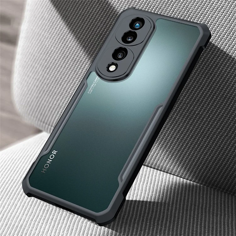 Xundd Für Ehren 70 Pro 5g / 70 Pro + 5G Acryl + Tpu-telefonhülle Schockabsorbing Protective Mobile Zurück - Schwarz