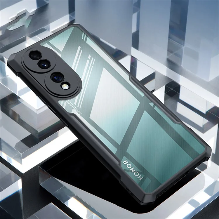 Xundd Für Ehren 70 Pro 5g / 70 Pro + 5G Acryl + Tpu-telefonhülle Schockabsorbing Protective Mobile Zurück - Schwarz