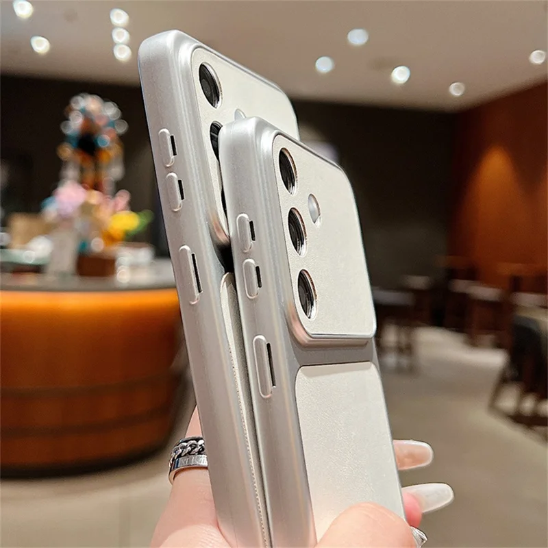 For Samsung Galaxy S26 Case Space Astronaut Pattern Leather + PC Phone Cover Precise Cutouts - A117W1