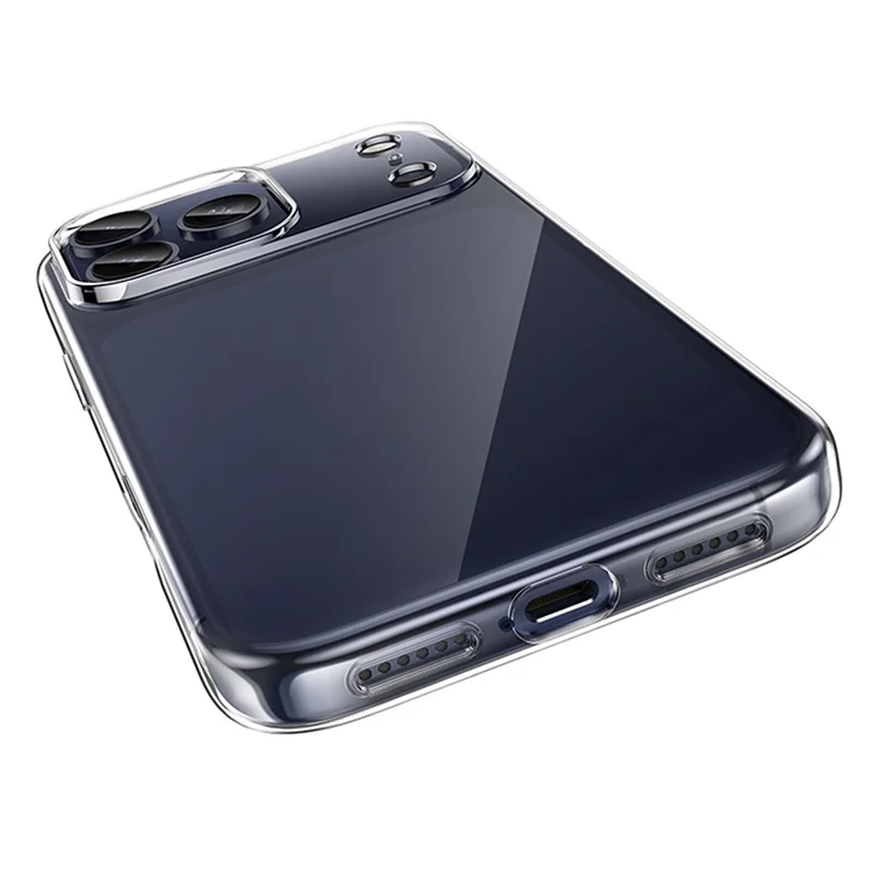 HOCO for iPhone 18 Pro / 17 Pro Case Clear TPU Soft Protective Phone Cover - Transparent