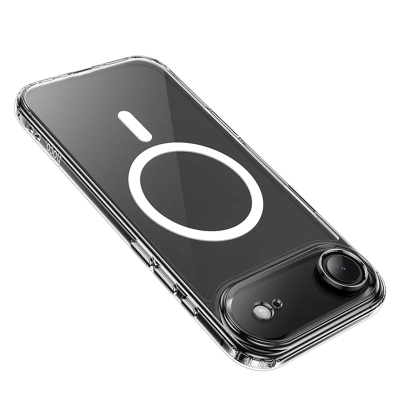 HOCO for iPhone Air Magnetic Case TPU + PC Airbag Shockproof Clear Phone Cover - Transparent