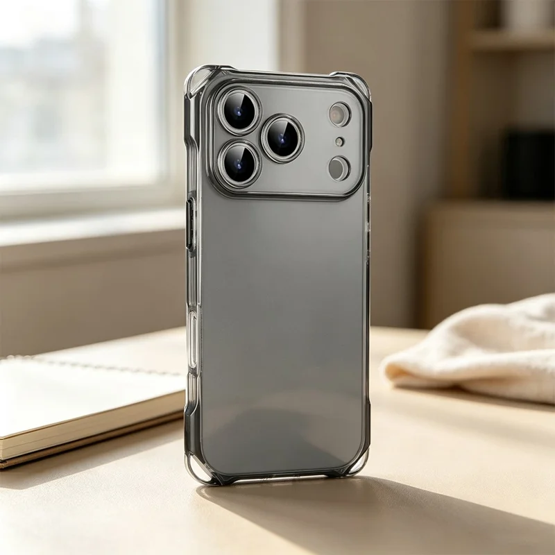 Case for iPhone 18 Pro Max  /  iPhone 17 Pro Max Four Corner Drop Protection TPU Cover