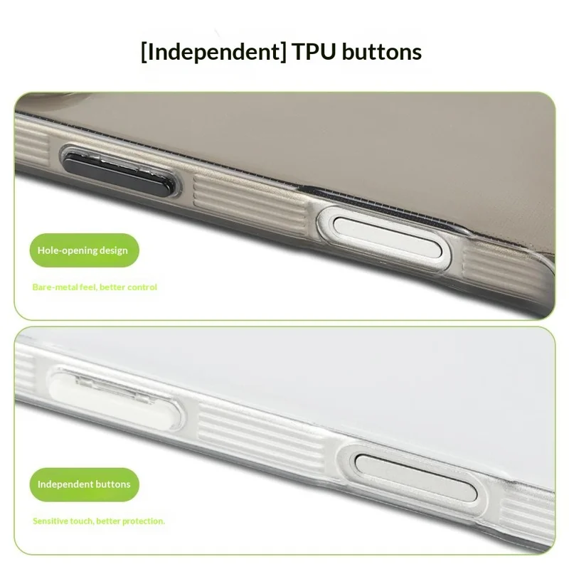 Case for iPhone 17 Pro  /  18 Pro Four Corner Drop Protection TPU Phone Cover