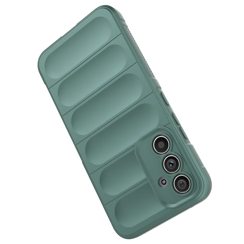 Para Samsung Galaxy A54 5G Funda Protectora Trasera Resistente a Golpes Teléfono Celular de TPU Flexible Protectora - Verde