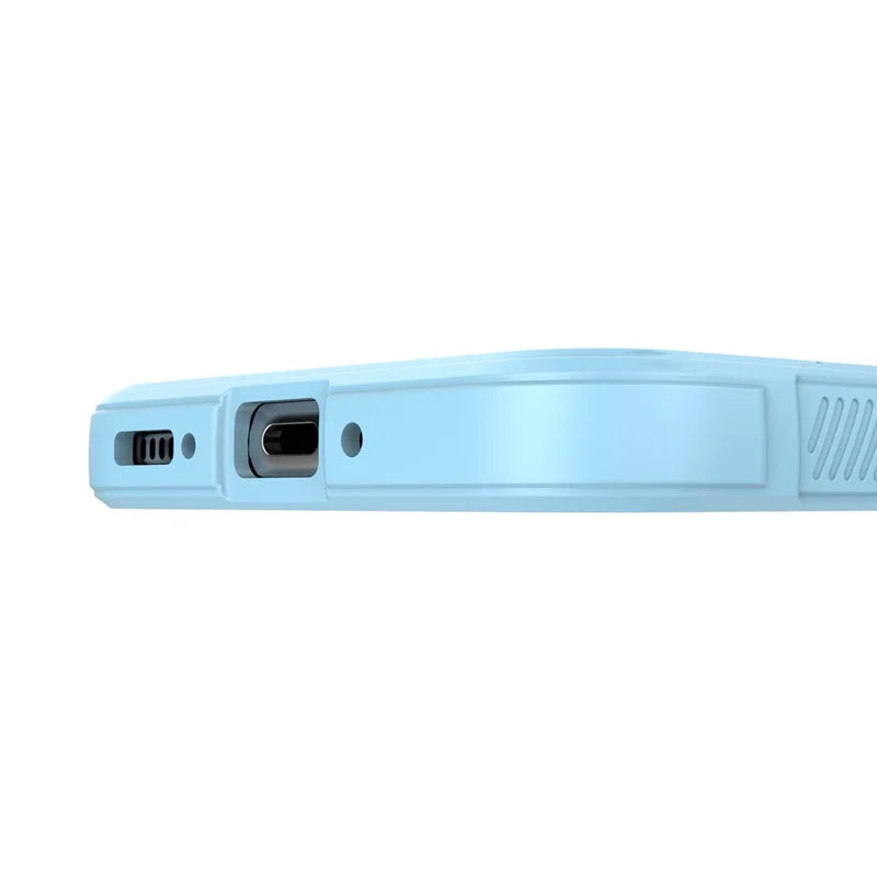 Voor Samsung Galaxy A54 5G Robuuste Achterkant Stootvaste Hoes Flexibele TPU-beschermhoes - Donkergrijs