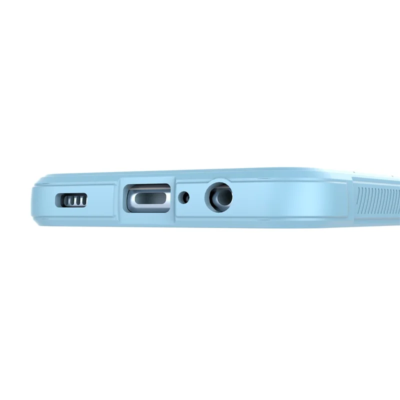 For Samsung Galaxy A04e 4G / F04 4G / M04 4G Soft Rugged Back Cover Anti-scratch Drop-proof Phone Protective Case - White