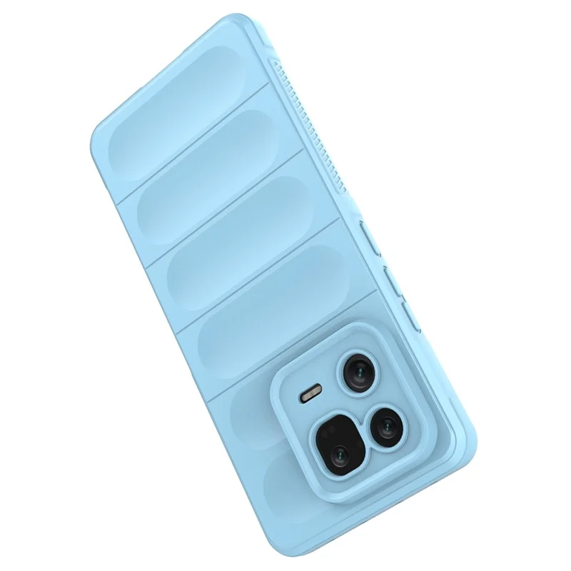 För Xiaomi 13 Pro 5G Robust bakre mobilskal Mjuk TPU Noggranna urklippning Skyddande hölse - Ljuslila