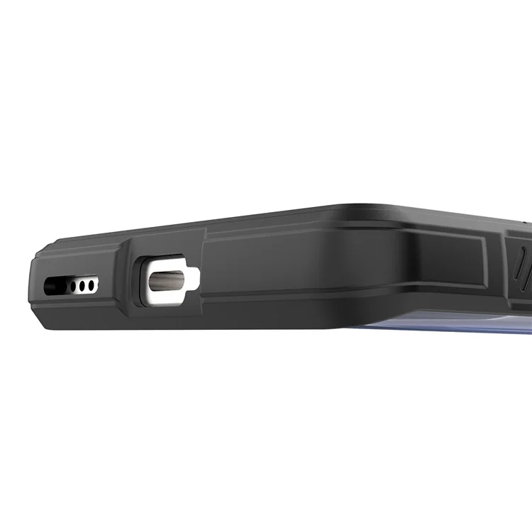 Für Vivo X90 Pro+ 5G Rugged Back Phone Case Anti-kratzer-weich-tpu-schutzabdeckung - Schwarz