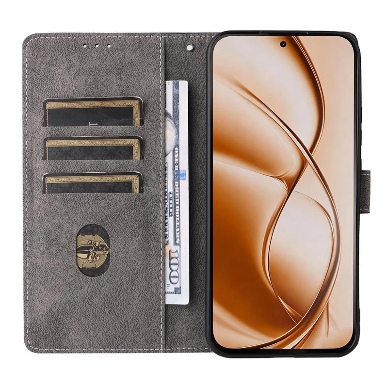 For Xiaomi Poco M8 Power 5G Wallet Case RFID Blocking PU Leather Phone Cover Stand with Strap - Black