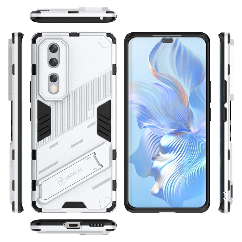 Copertina di Telefono Protettivo Per TPU Soft Per Onore 80 5G, Custodia Back a Prova di Cablema - Bianco