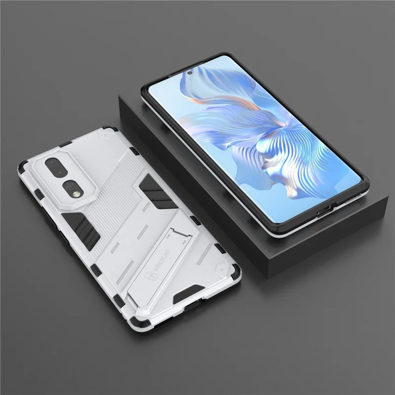 Copertina di Telefono Protettivo Per TPU Soft Per Onore 80 5G, Custodia Back a Prova di Cablema - Bianco